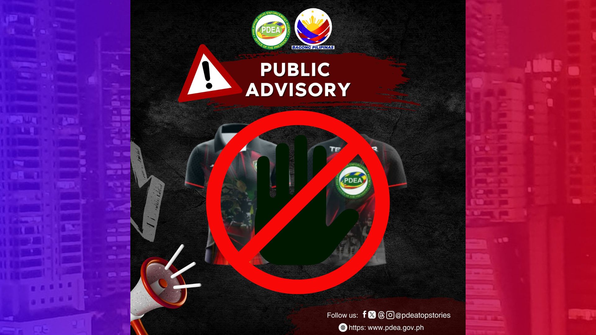 PDEA nagbabala sa hindi otorisadong paggamit ng pangalan, logo