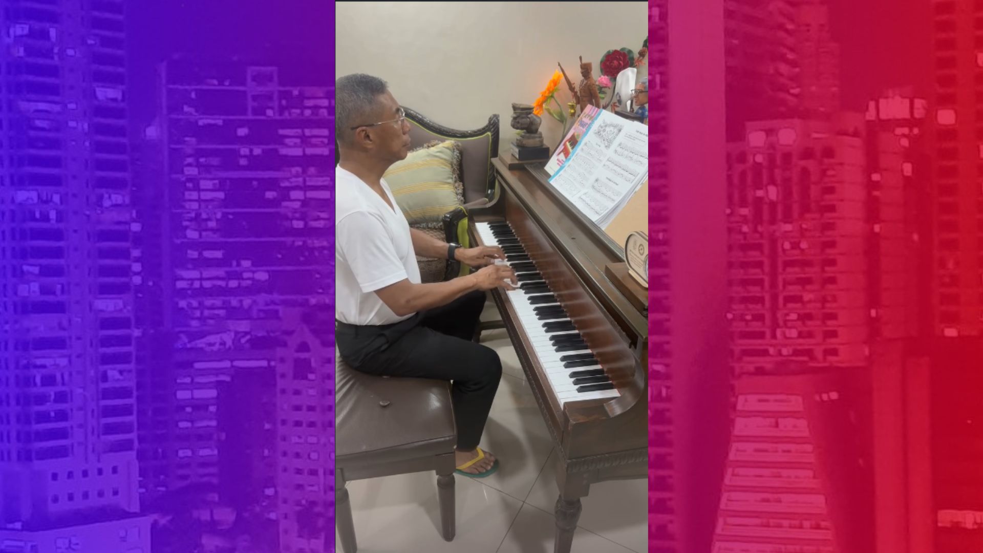 Gen. Torre nag-practice mag-piano “habang hinihintay ang susunod na kabanata”