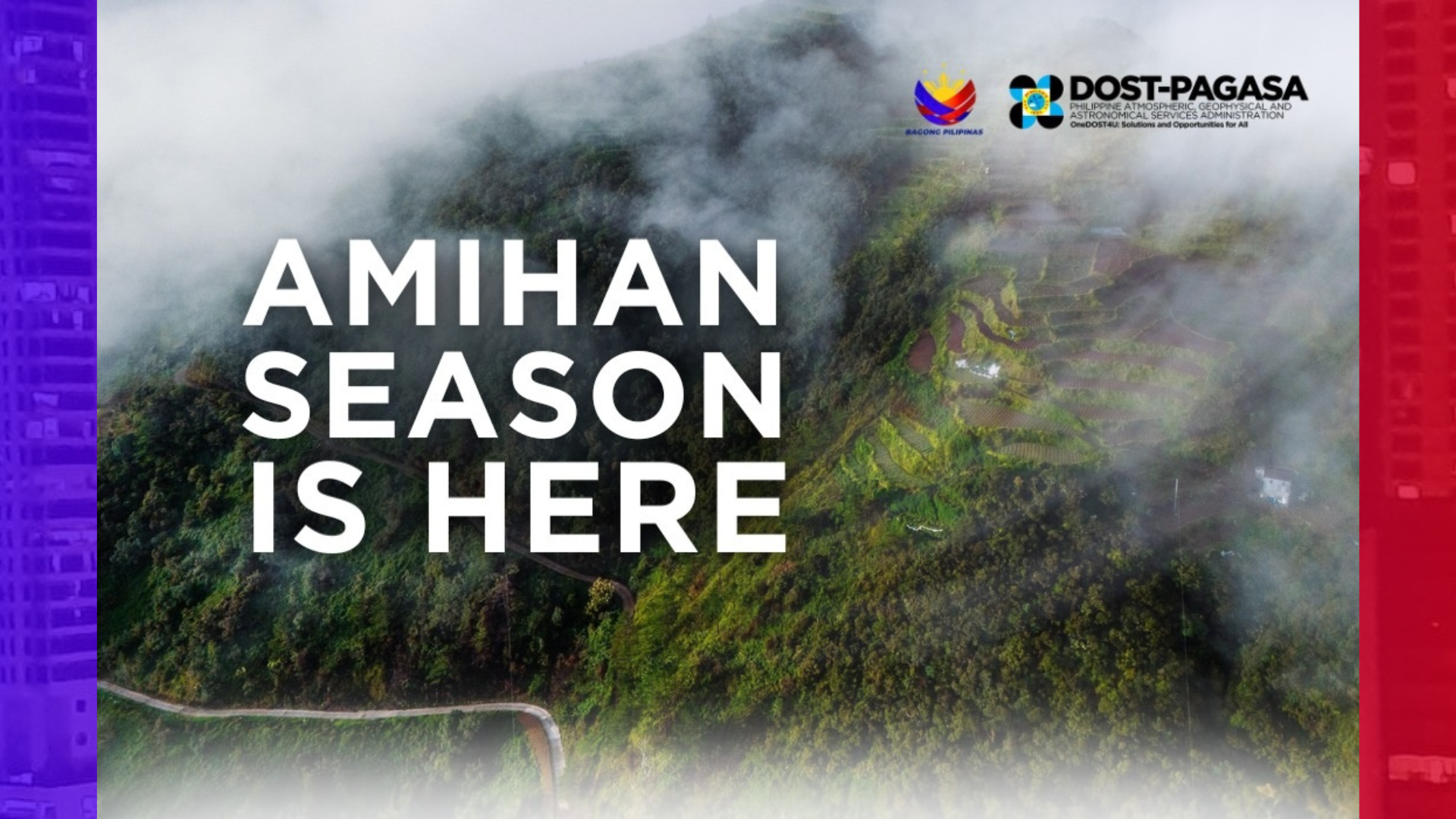 Pag-iral ng Amihan idineklara ng PAGASA