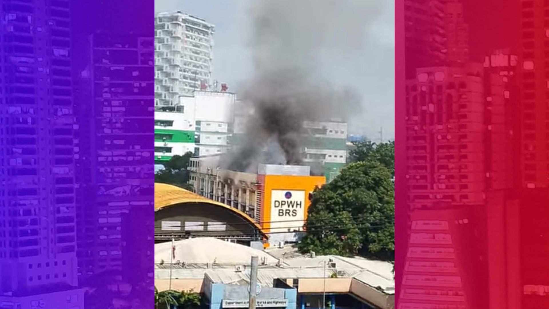 Sunog sa DPWH Building sa QC ipinasisilip sa NBI