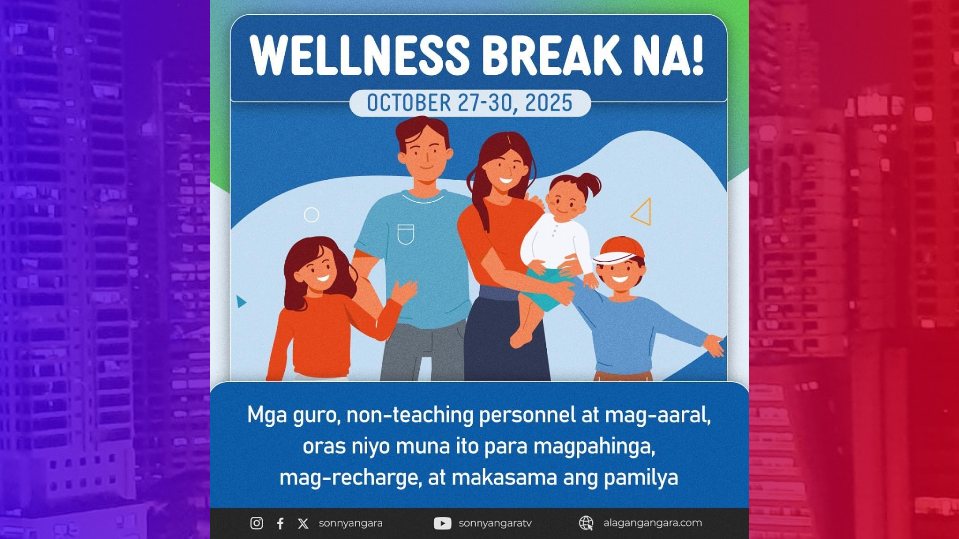 Wellness break gamitin para mag-recharge – DepEd