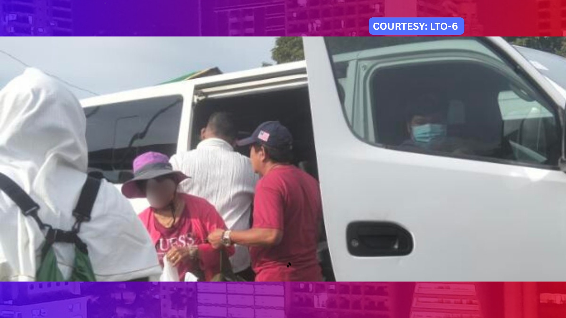 3 colorum na van huli ng LTO sa Iloilo