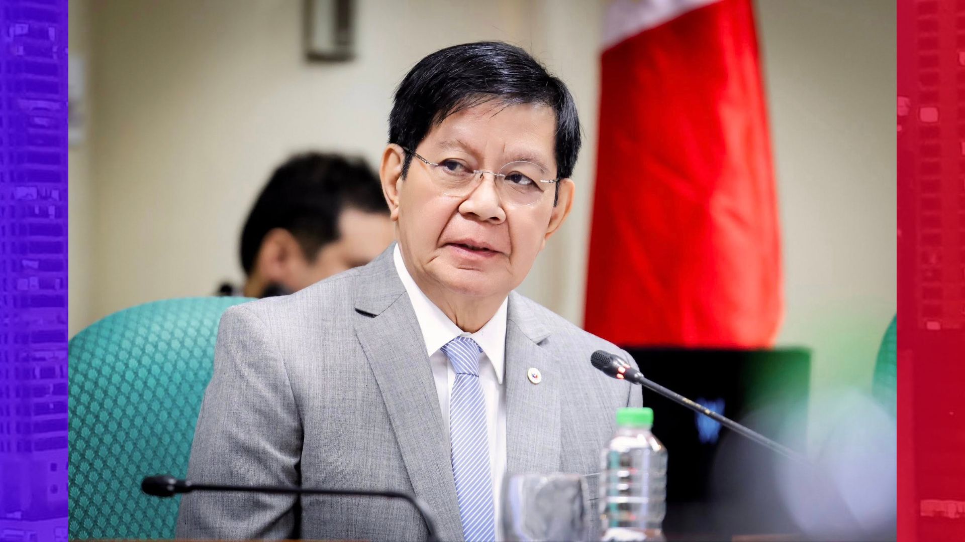 Lacson pormal nang nagbitiw bilang chairman ng Blue Ribbon Committee
