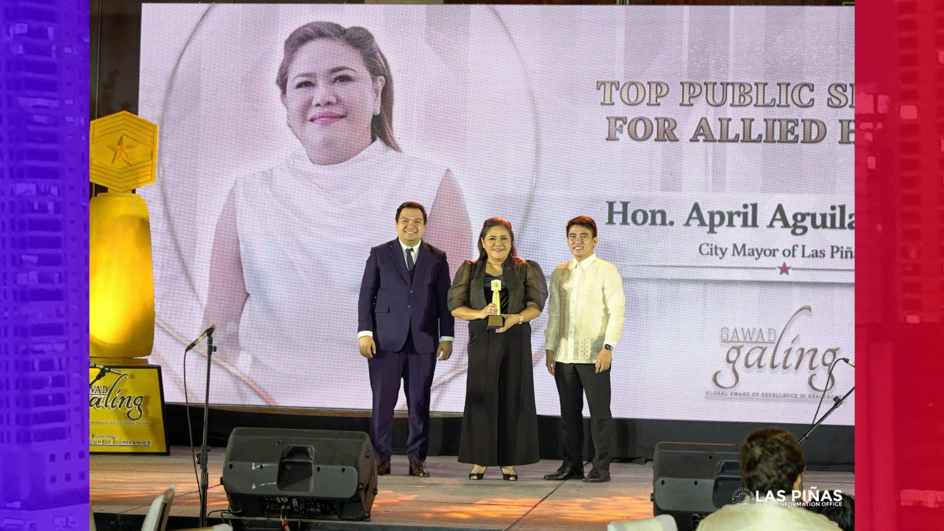 Mayor Aguilar tumanggap ng Gawad Galing Global Award dahil sa napakahusay na alagang pangkalusugan sa Las Piñas City