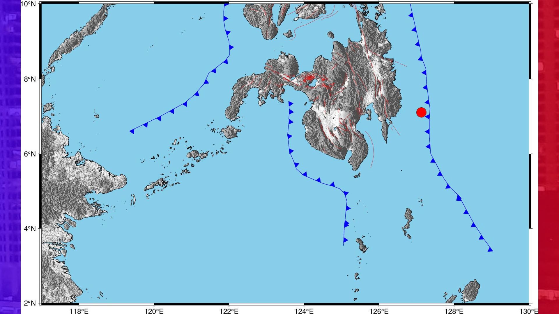 Manay, Davao Oriental niyanig ng magnitude 4.8