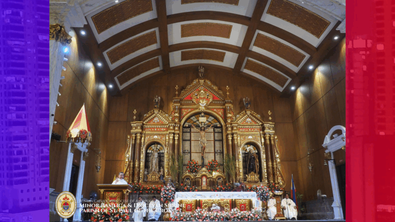 St. Paul of the Cross Parish sa Marikina pormal nang naideklara bilang Minor Basilica