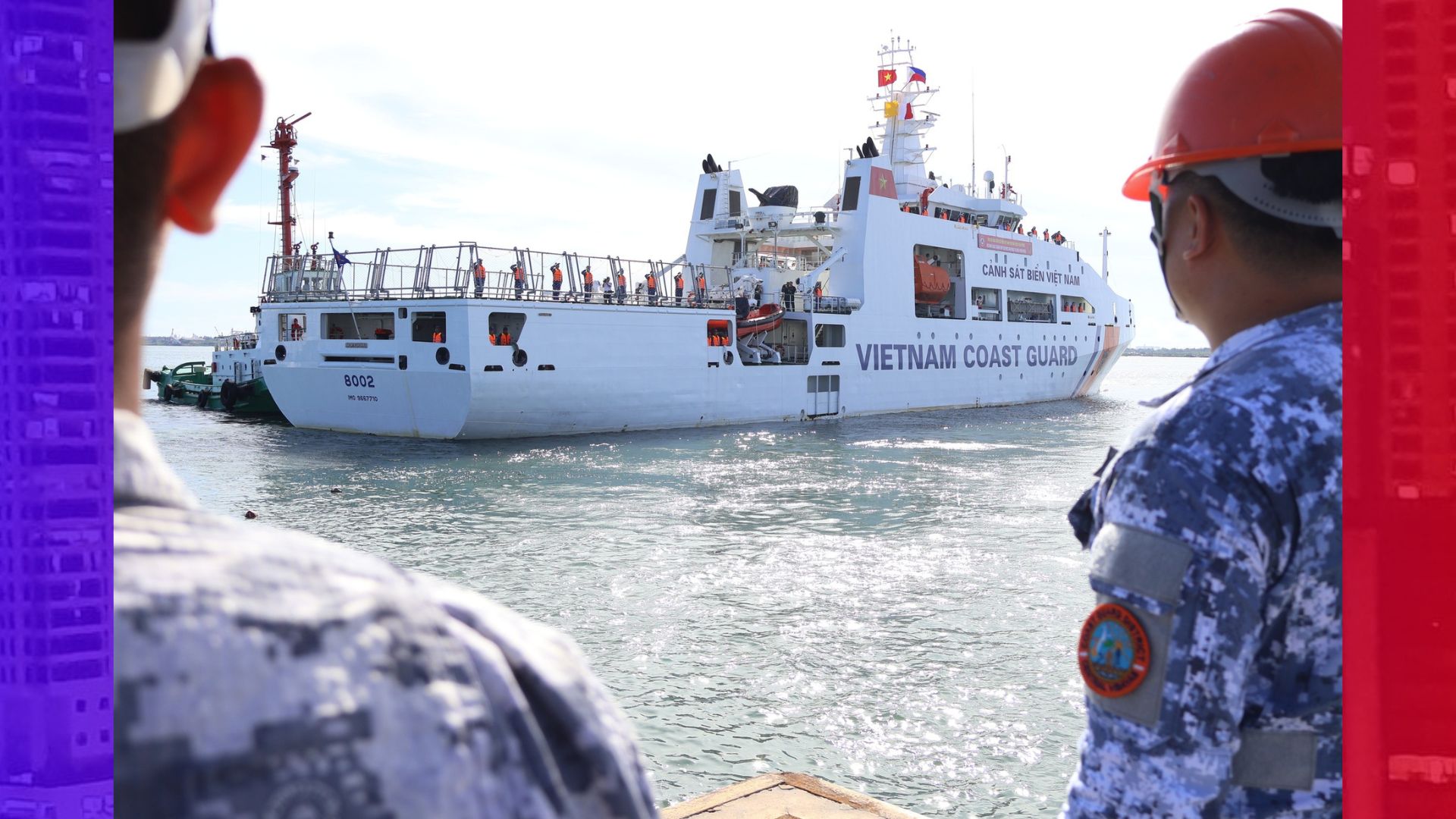 Barko ng Vietnam Coast Guard dumaong sa Cebu City para sa week-long visit