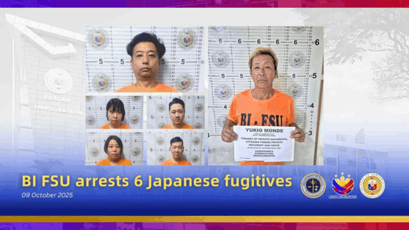 5 puganteng Japanese arestado ng BI