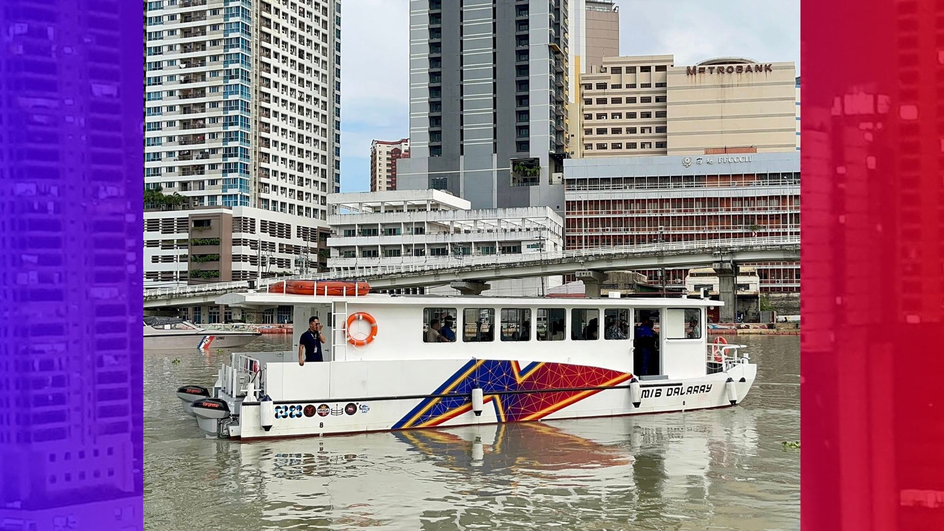 e-Ferry bibiyahe na sa Ilog Pasig