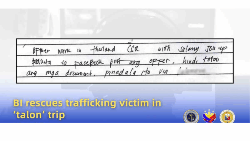 Biktima ng ‘Talon Modus’ naharang ng BI