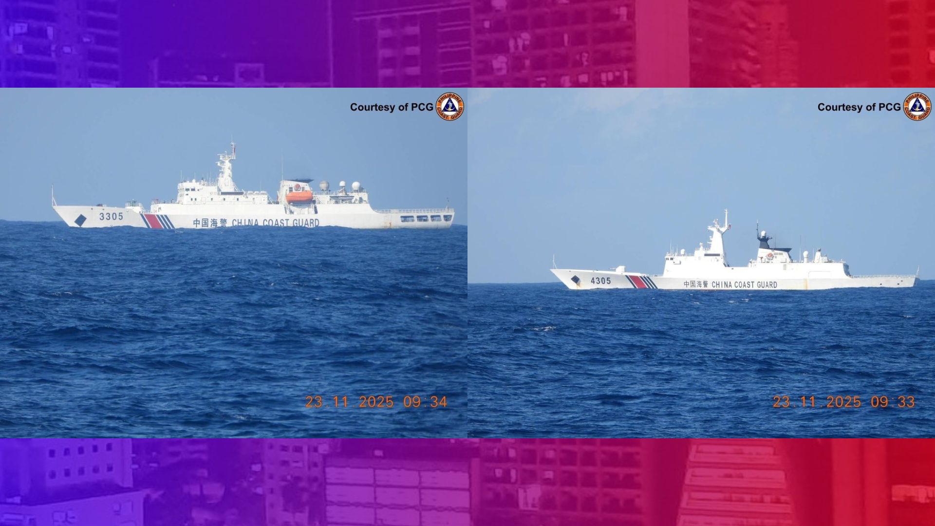 2 barko ng China namataan ng PCG sa West PH Sea