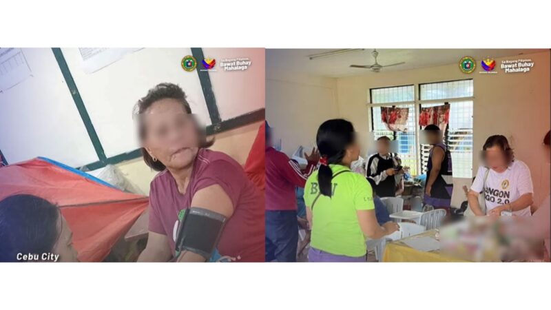 Suplay ng gamot, malinis na tubig tiniyak ng DOH sa Central Visayas