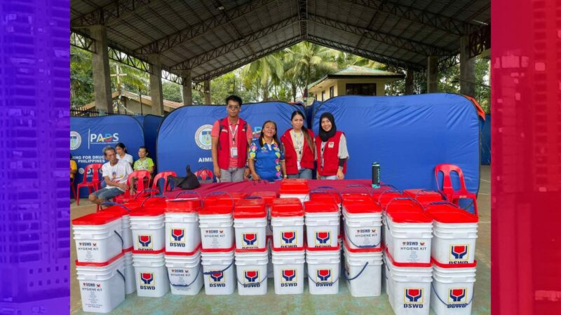 DSWD patuloy ang kalinga sa mga pamilyang evacuees sa Cebu