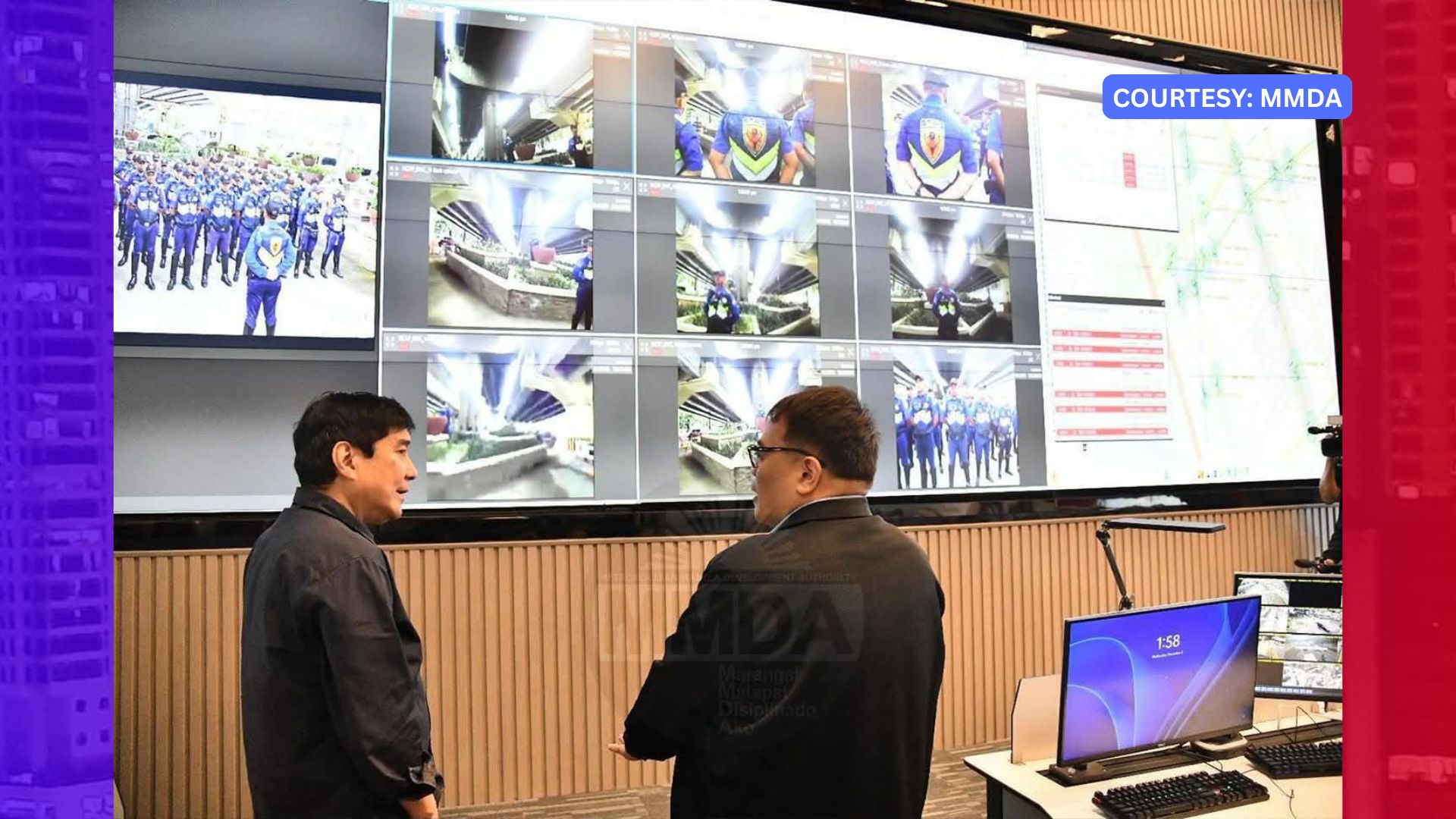 Proseso ng implementasyon ng NCAP at paggamit ng body-worn cameras ng traffic enforcers ipinakita g MMDA kay Sen. Raffy Tulfo