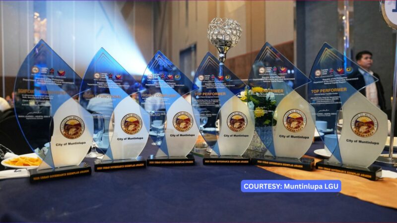 Muntinlupa City humakot ng parangal sa Urban Governance Exemplar Awards 2025 ng DILG