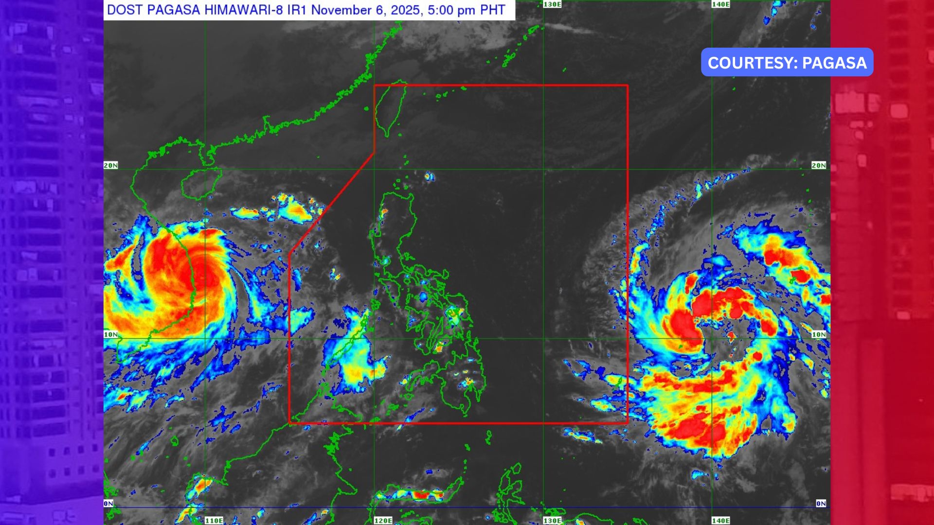 Metro Manila, Southern Luzon maapektuhan din ng papasok na Super Typhoon