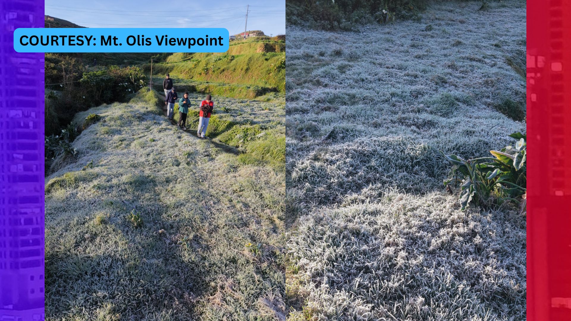 Frost sa Atok, Benguet mas kumapal pa