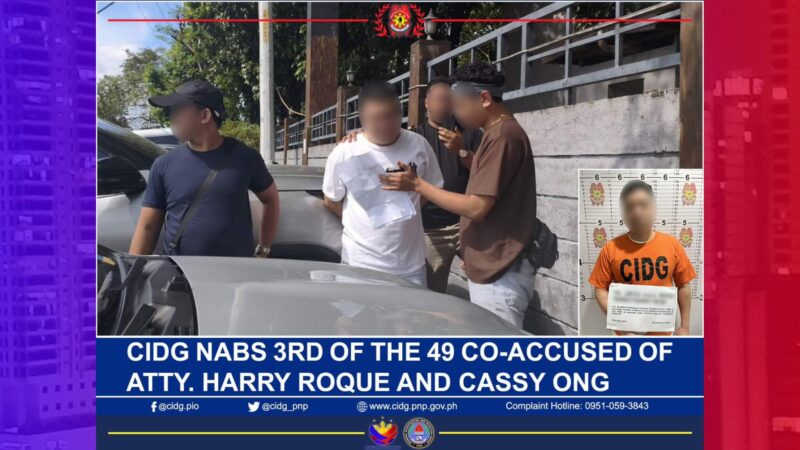 Chinese na co-accused ni Harry Roque, timbog sa Pampanga