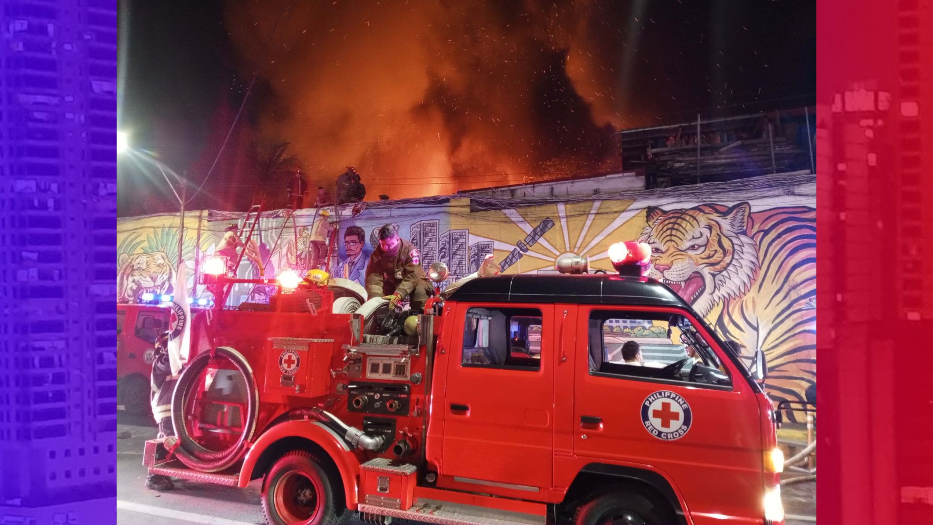 53 sunog nirespondehan ng Red Cross ngayong buwan ng Disyembre