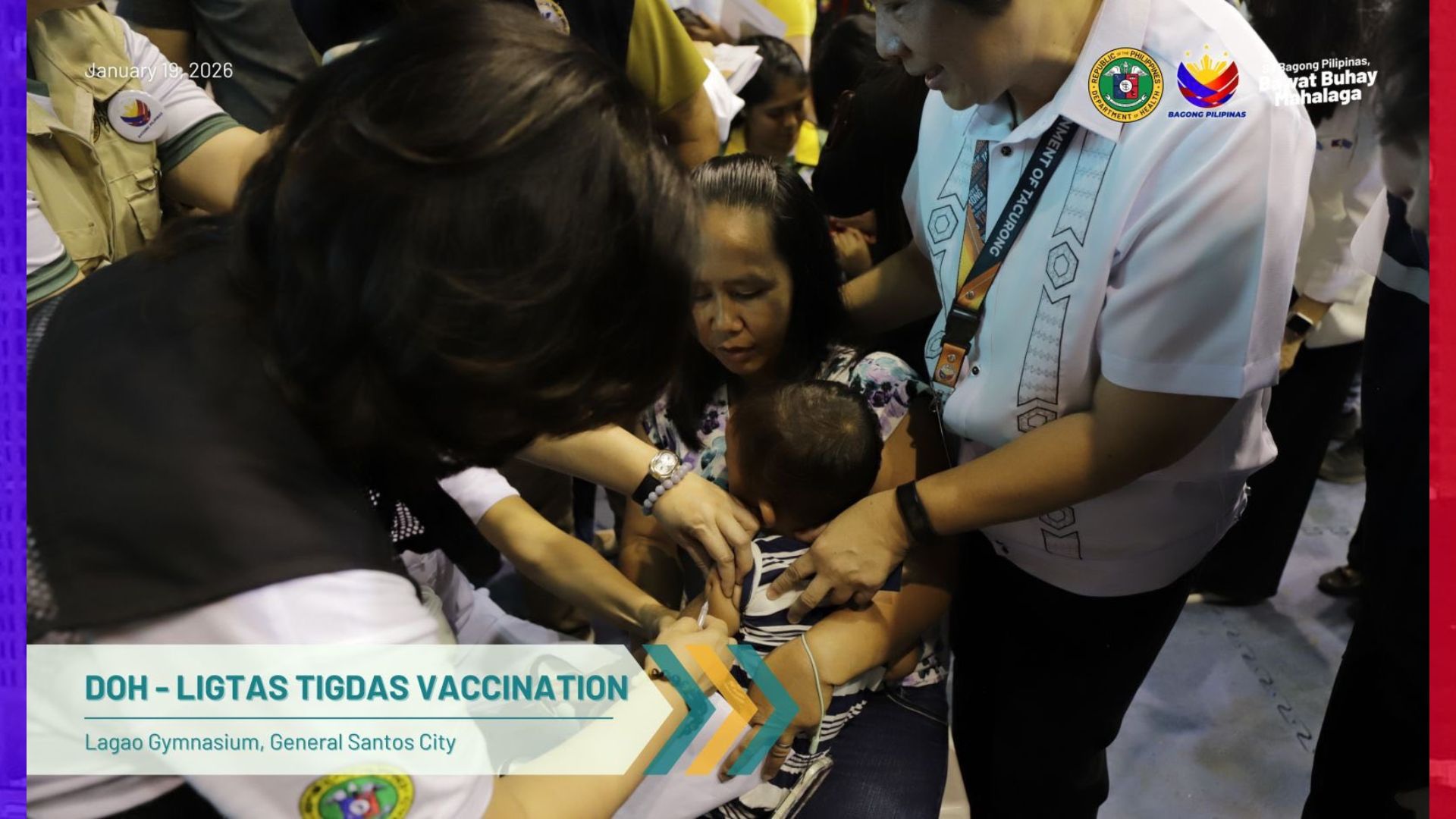 2.8M na mga bata sa Mindanao target mabakunahan laban sa tigdas