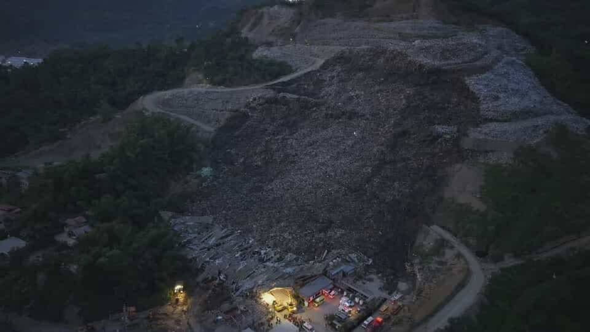 Landfill sa Cebu City gumuho; search and rescue operations ikinasa