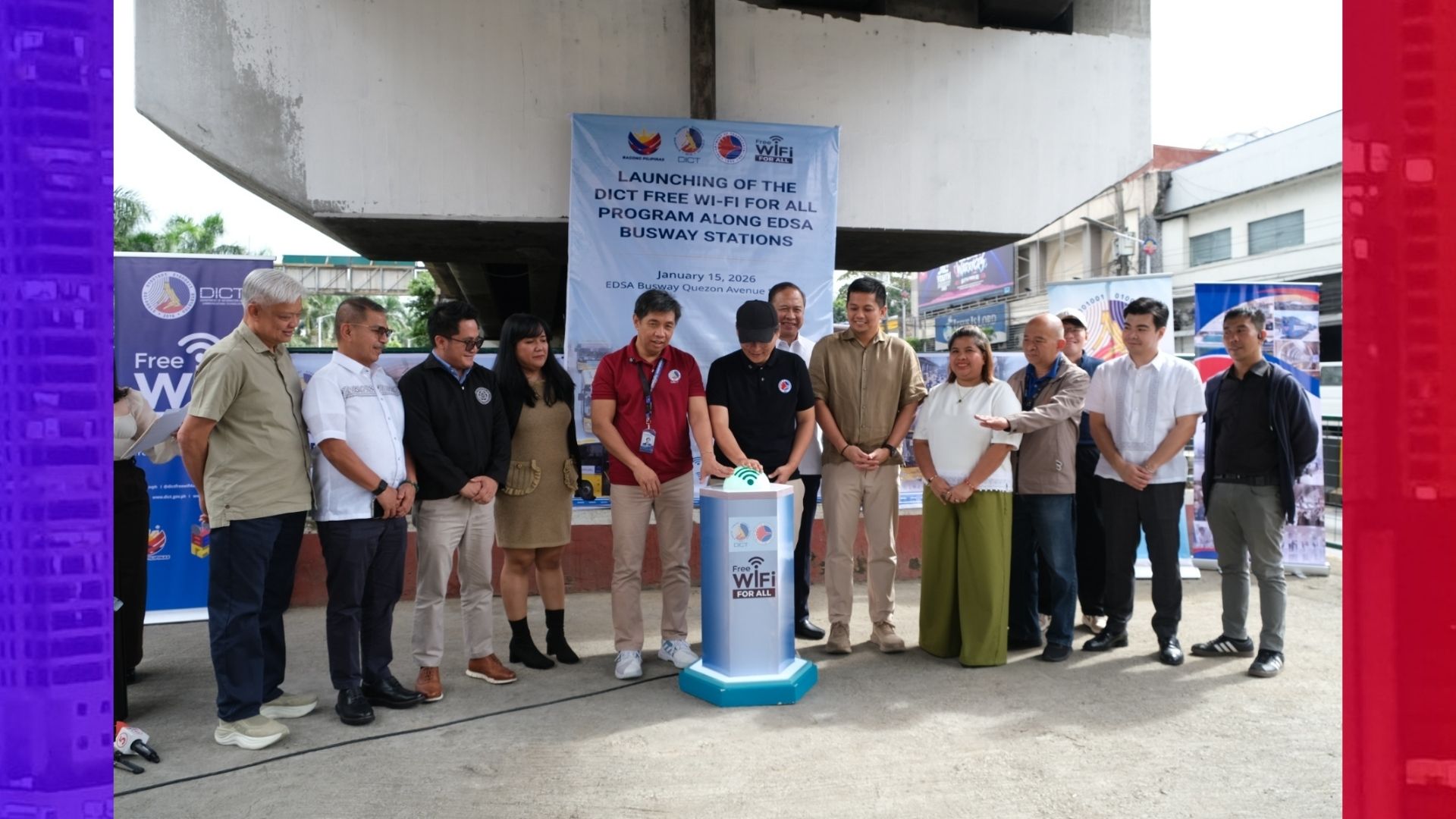 17 istasyon ng EDSA Busway may Wi-Fi na