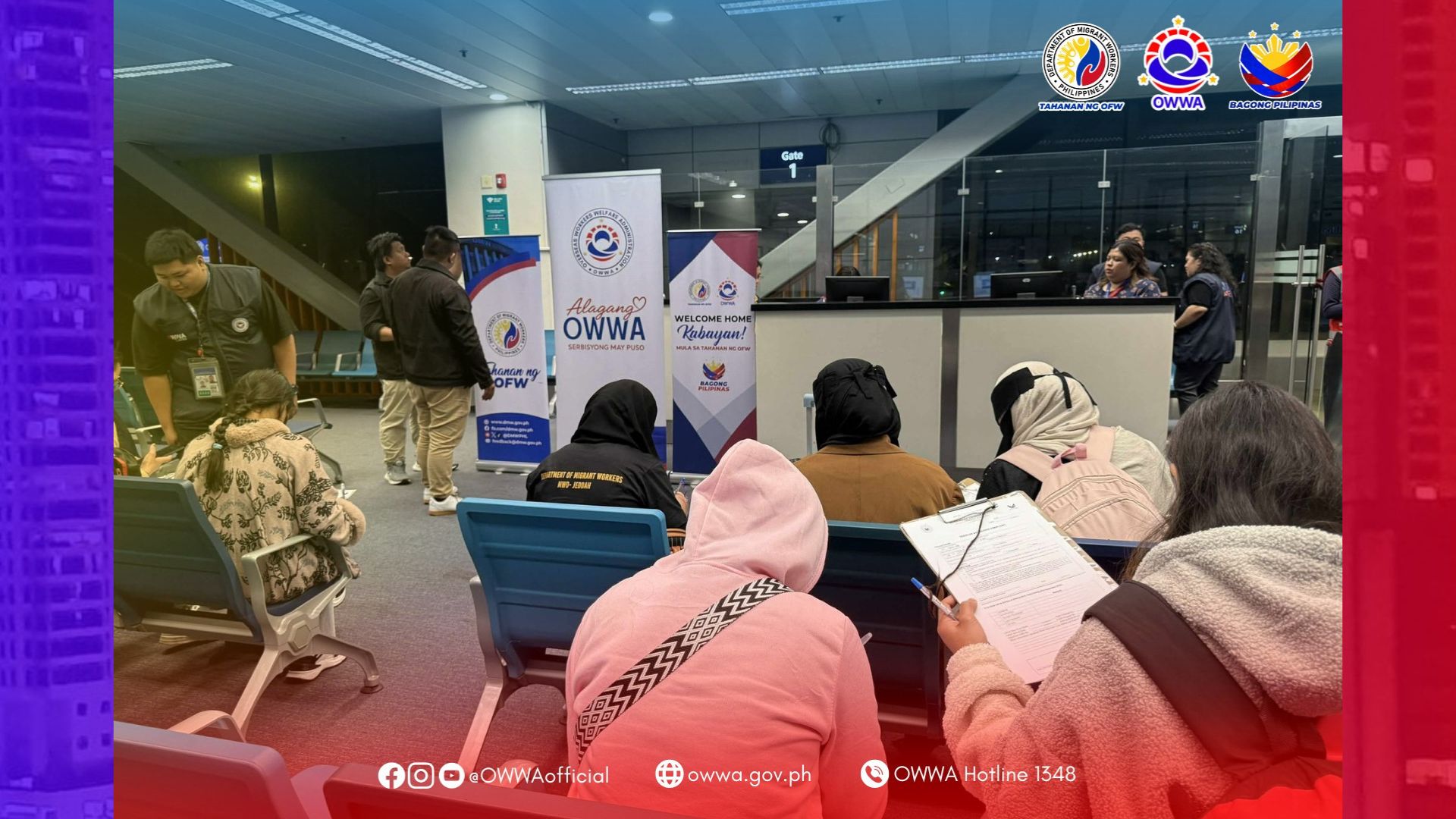 18 OFWs galing Jeddah nakauwi na ng bansa