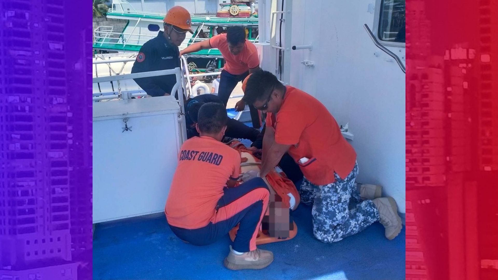 China nagpasalamat sa PH Coast Guard sa tulong sa nakuryenteng Chinese crew