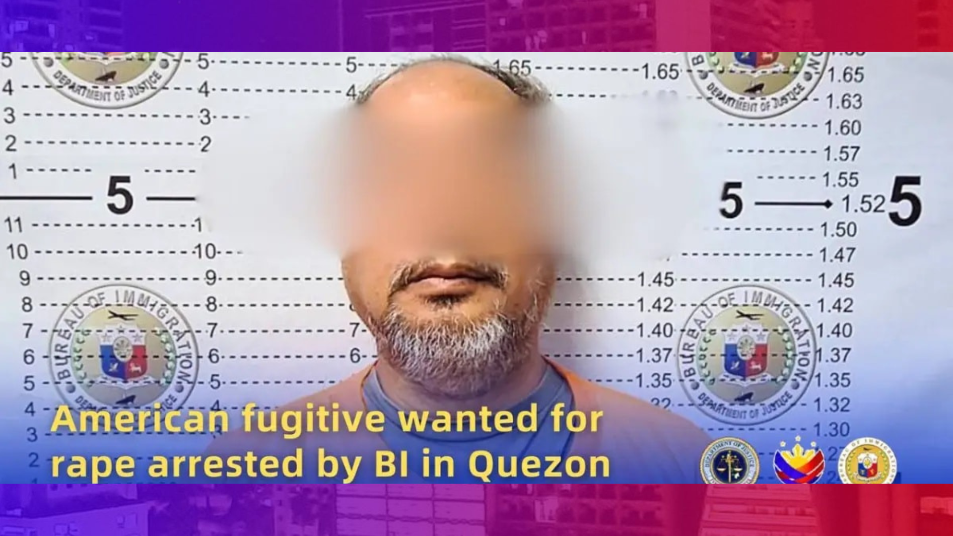Kano na wanted sa kasong rape sa US timbog sa Lucena City