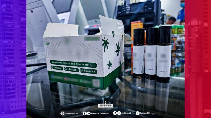 Illegal substances itinago sa medical products, naharang sa NAIA