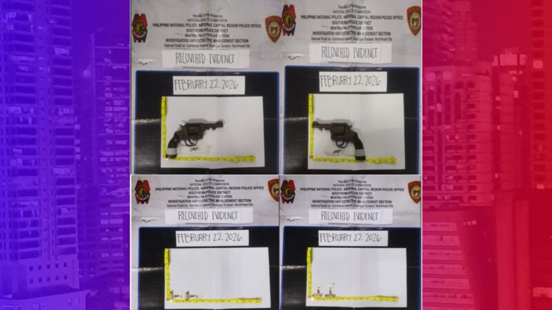 Lalaki timbog sa baril sa Muntinlupa City