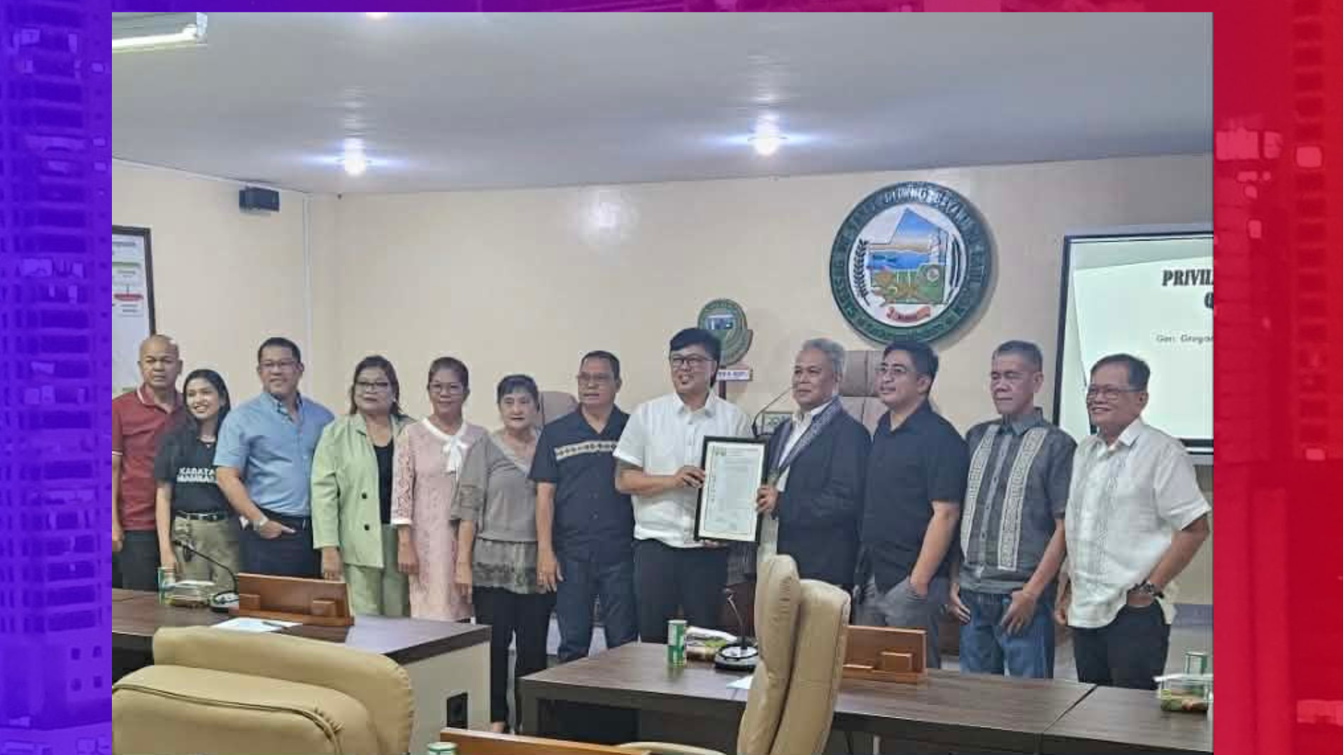 BuCor Dir. Gregorio Catapang adopted son ng Sablayan