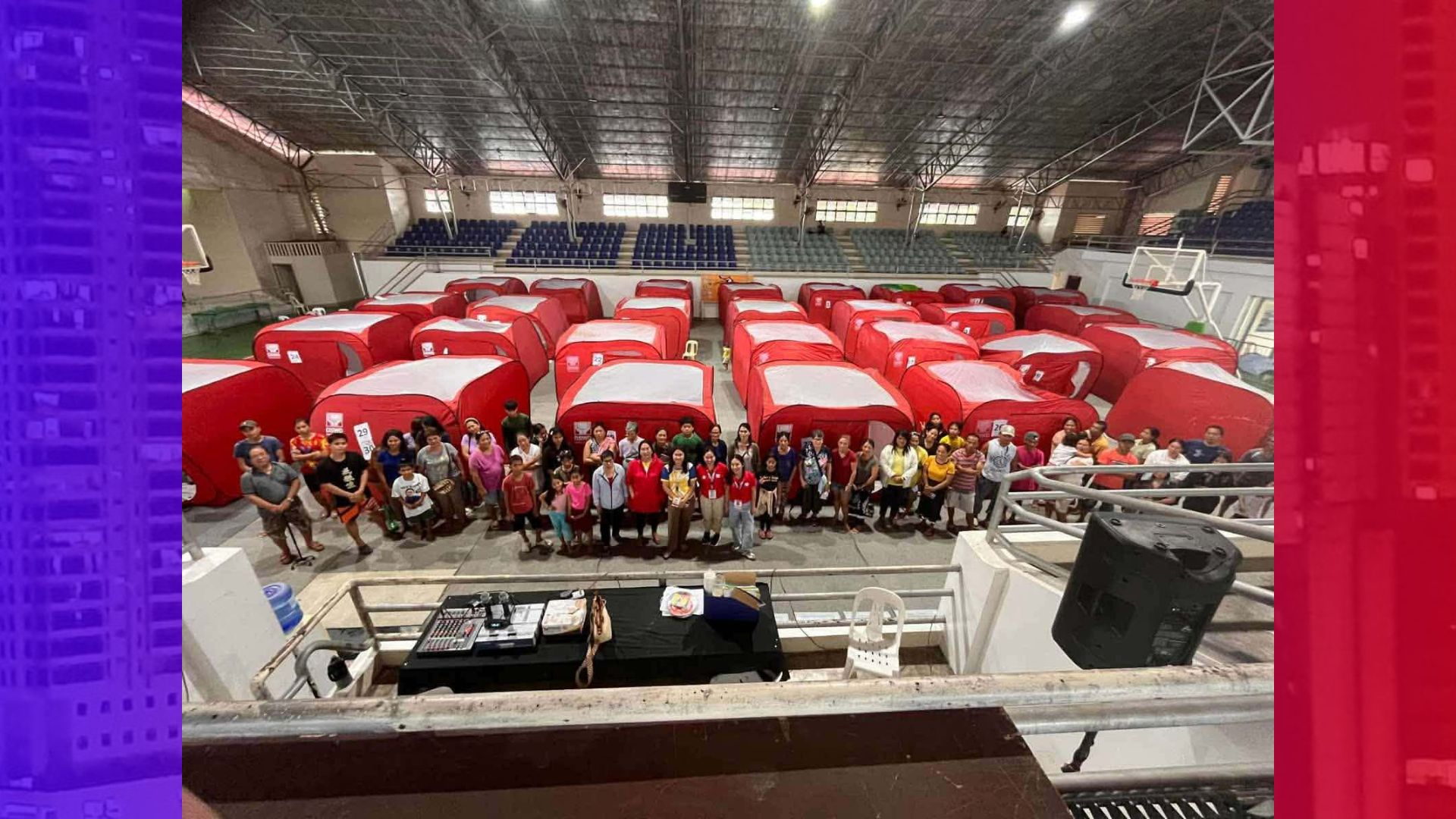 Pami-pamilyang lumikas sa Montevista patuloy na sinusuportahan ng DSWD FO-11