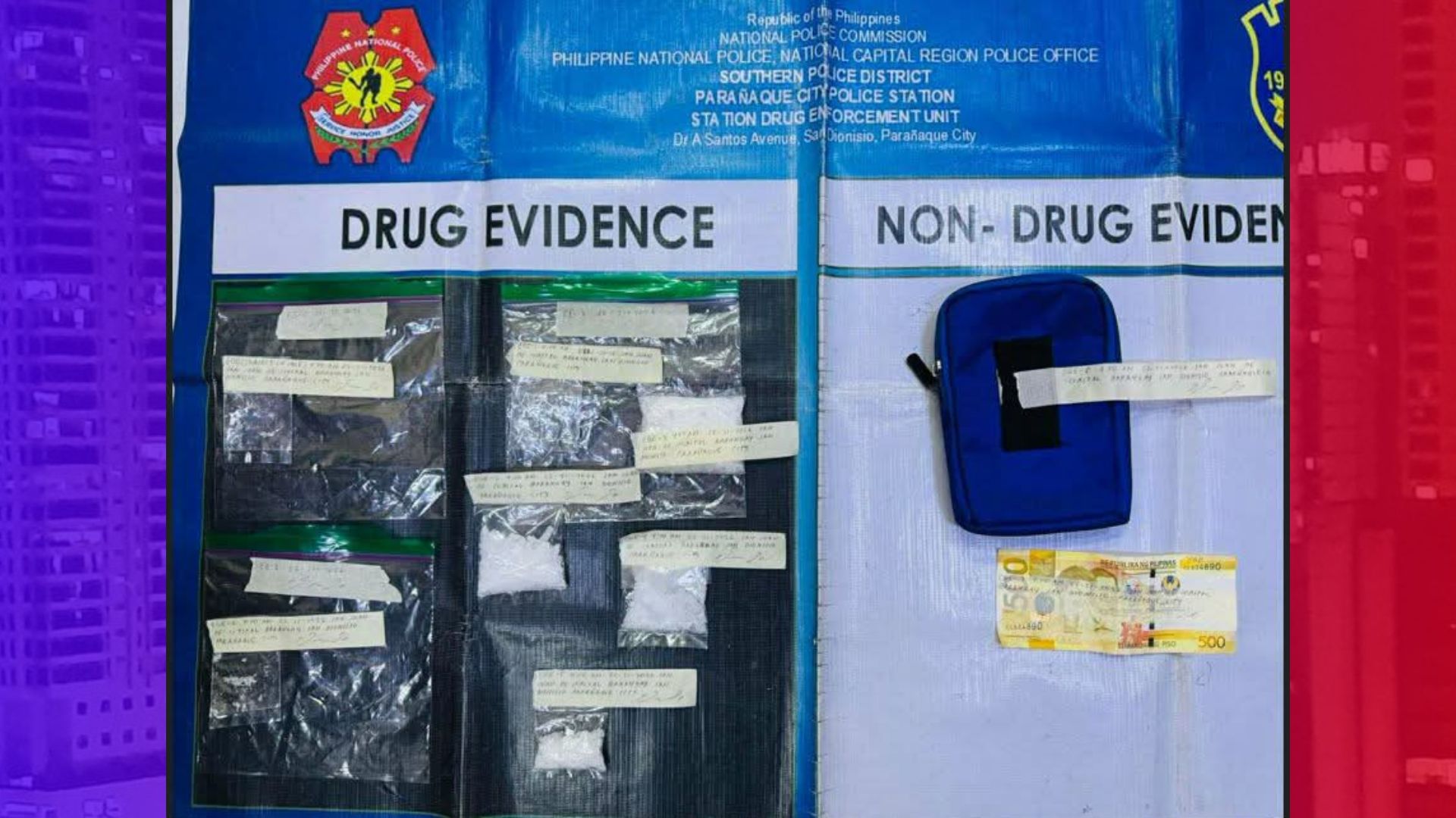 340,000 na halaga ng shabu nakumpiska; 2 drug suspects timbog sa Parañaque City Buy-Bust