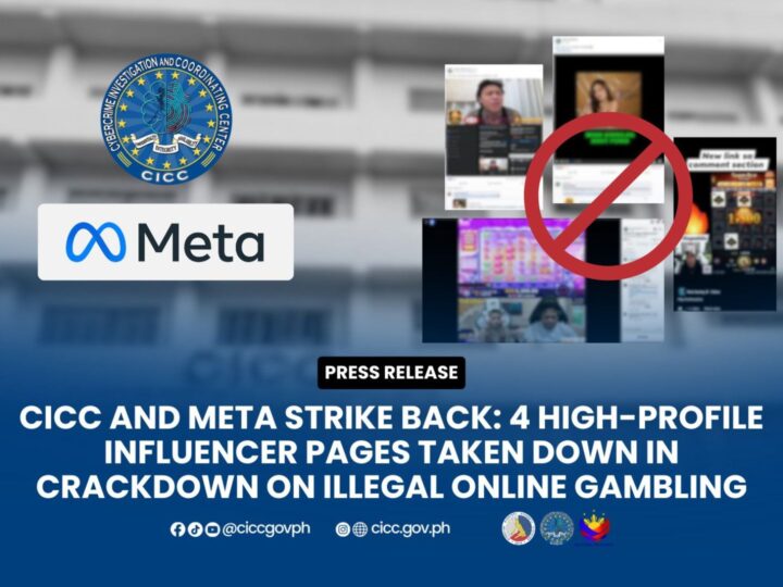 Socmed ng 4 na influencers binura ng META dahil sa pag-endorso ng online gambling