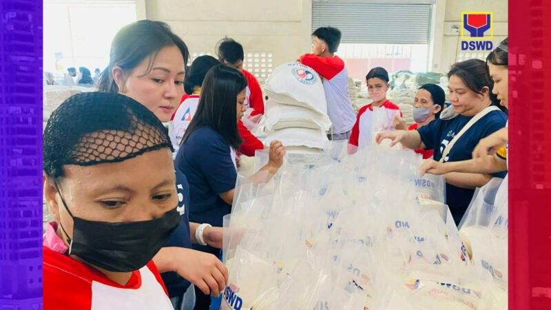 DSWD tuloy ang repacking ng food packs bilang paghahanda sa kalamidad