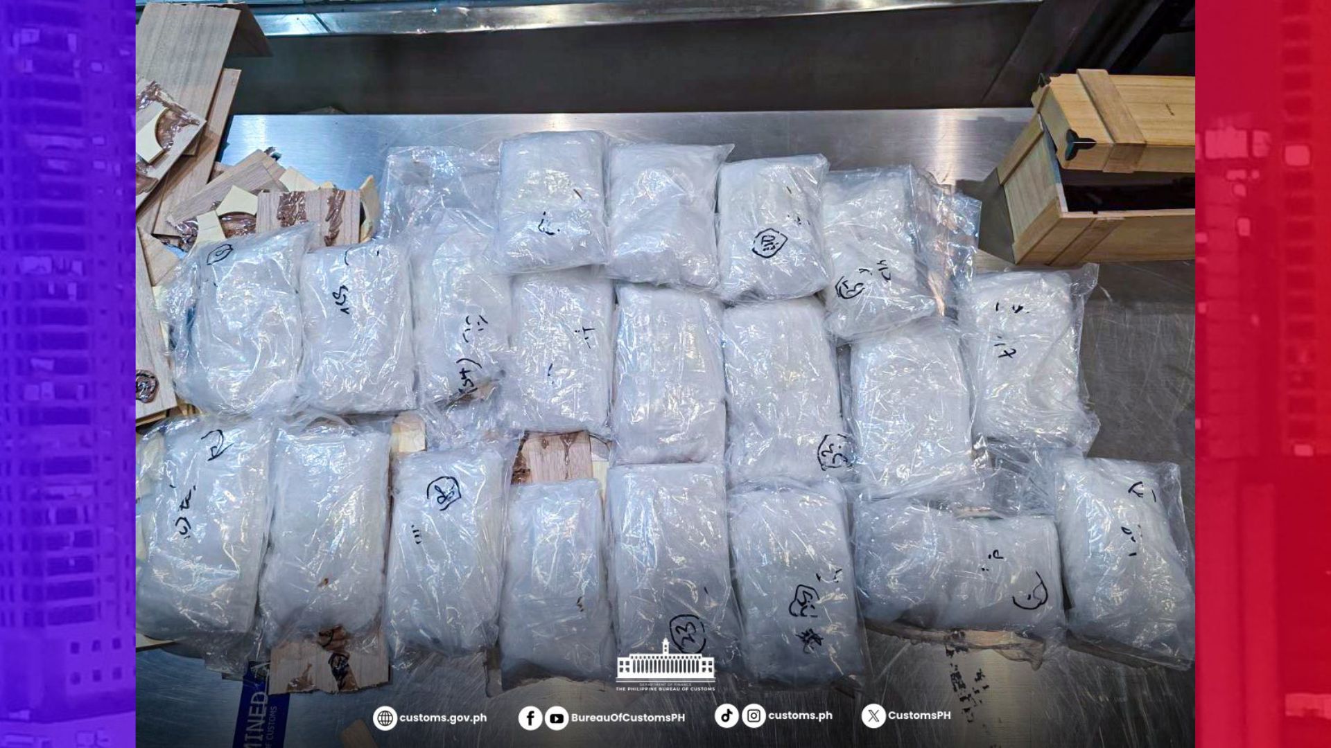 P112M na halaga ng shabu nakumpiska sa isang dayuhan sa NAIA