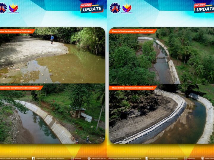 Bagong flood control project sa Lanao del Norte nakumpleto na ayon sa DPWH