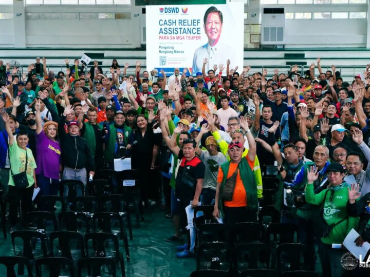 Cash relief assistance para sa sa TODA sa Las Piñas umarangkada