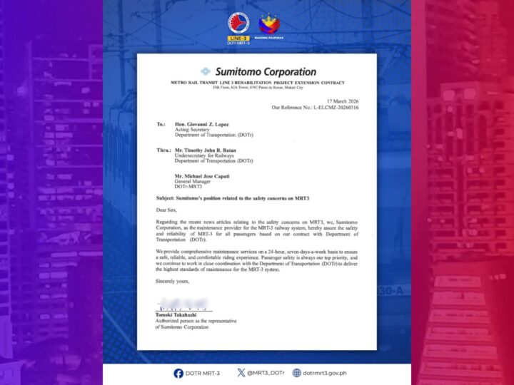 Maintenance provider ng MRT-3 sinagot ang mga safety concern sa tren