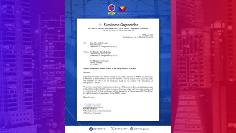 Maintenance provider ng MRT-3 sinagot ang mga safety concern sa tren