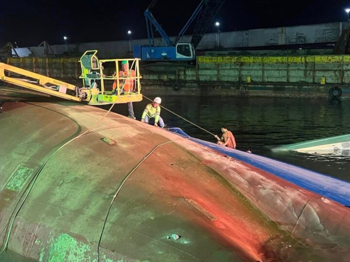 Isa nasawi sa tumaob na barko sa Cebu