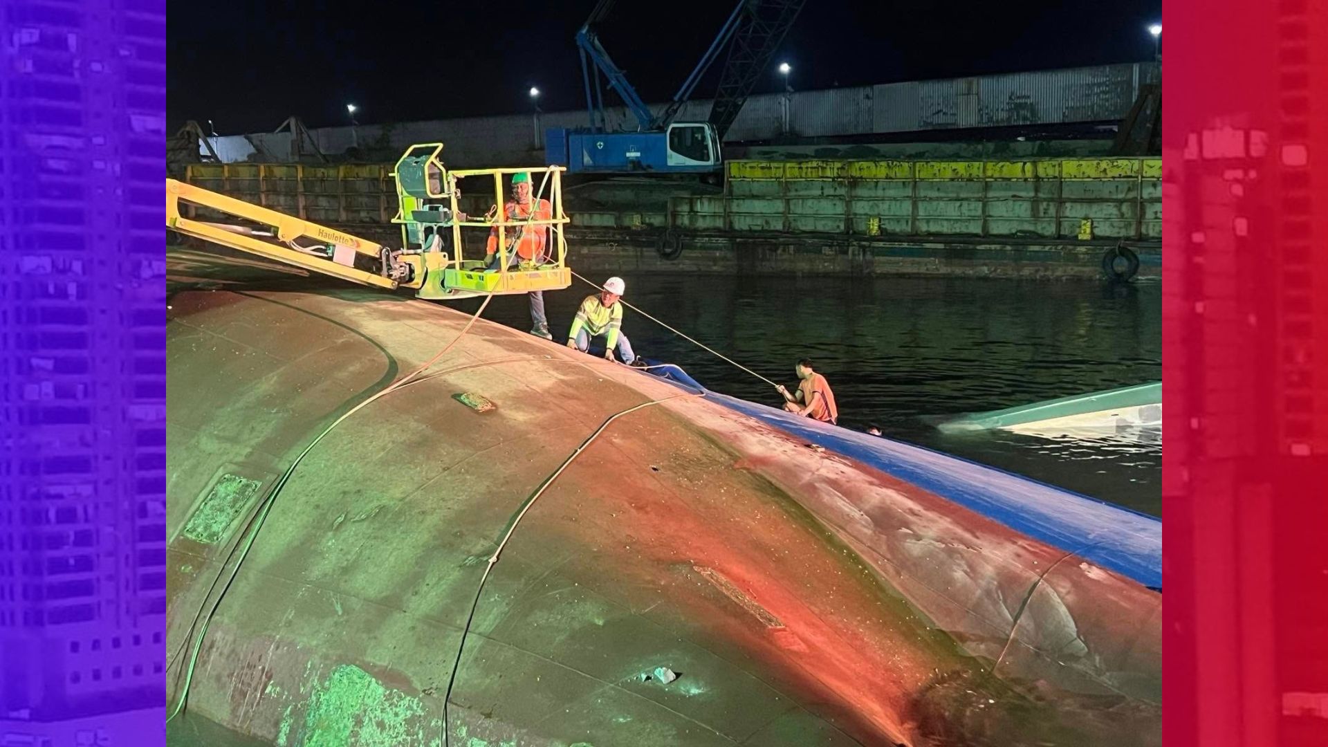 Isa nasawi sa tumaob na barko sa Cebu