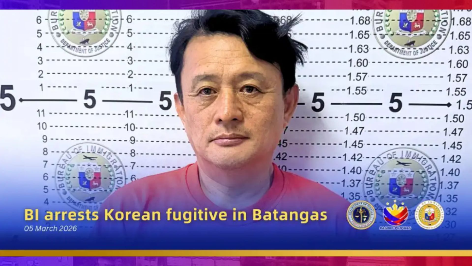 South Korean nangulimbat ng malaking halaga ng pera timbog ng BI