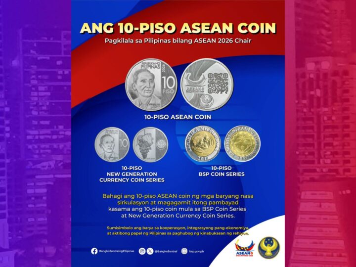 P10 ASEAN Coin puwedeng gamiting pambayad