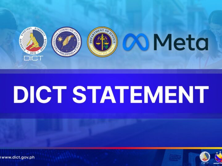DICT bitin sa sagot ng META sa isyu ng paglaganap ng misinformation
