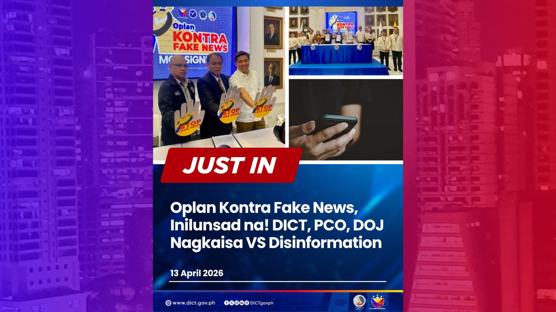 Oplan kontra fake news inilunsad ng pamahalaan