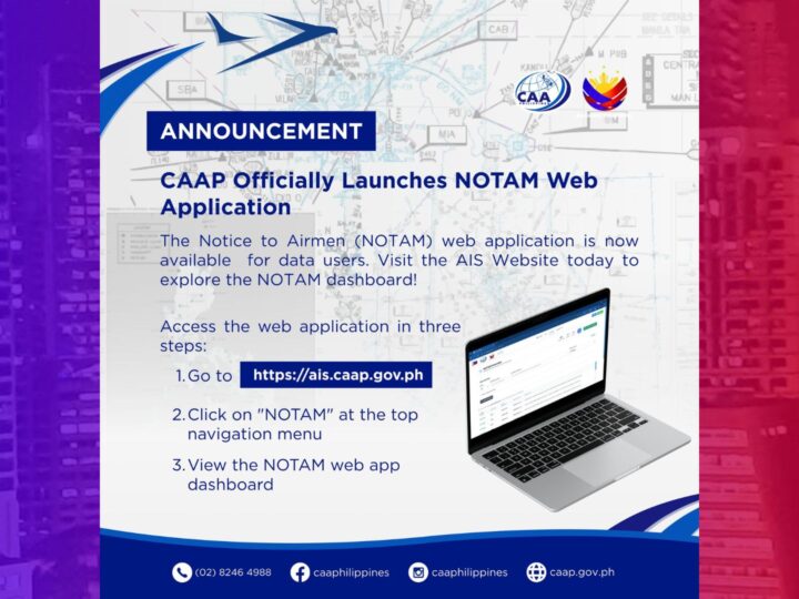 NOTAM App inilunsad ng CAAP