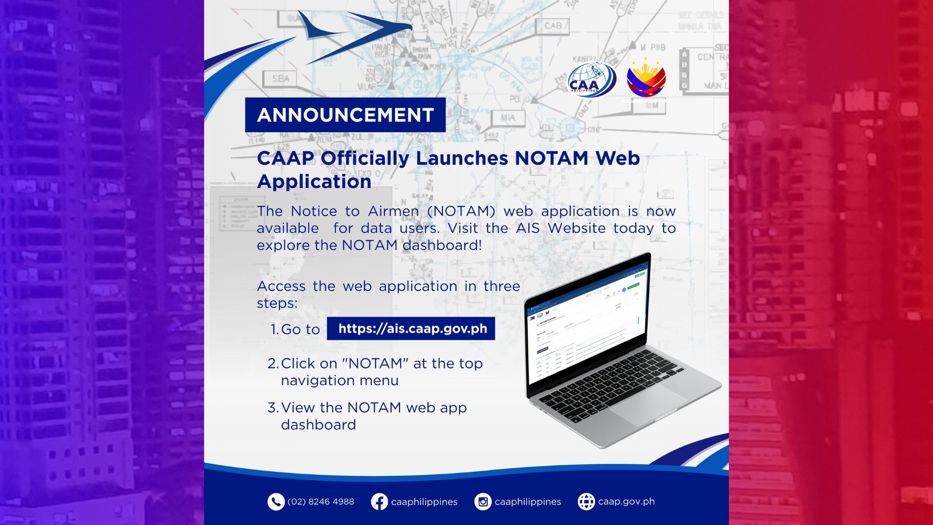 NOTAM App inilunsad ng CAAP