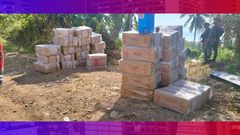 P1.9M na halaga ng smuggled na yosi nakumpiska sa Palawan